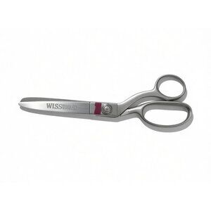 Vintage WISS Pinking Shears Scissors CC9 Chrome Heavy Duty 9”